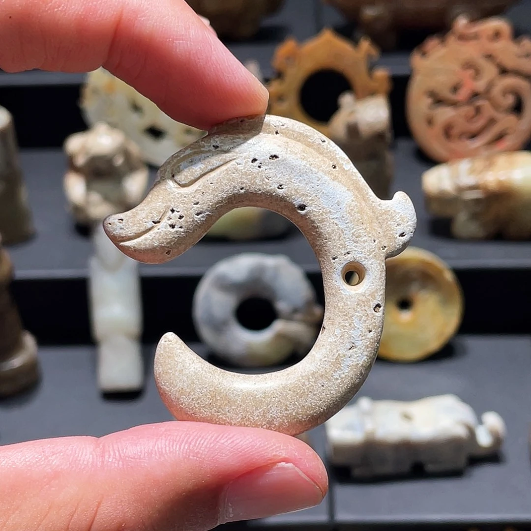 和田玉（糖玉）未镶嵌颈饰用****5