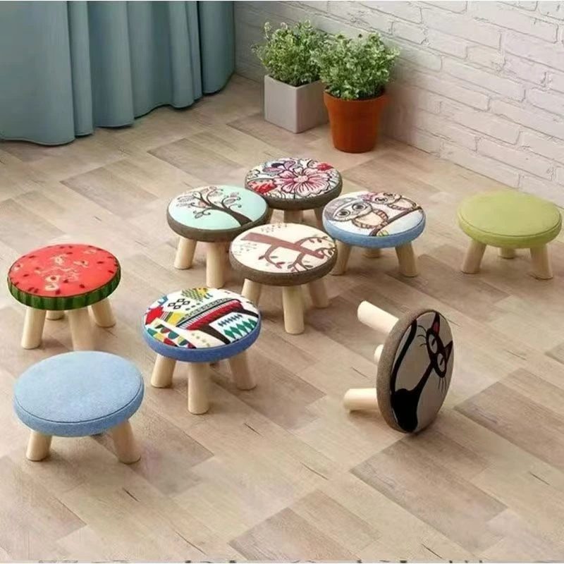 小椅子矮款大人坐的实木靠背房间阳台久坐舒服儿童宝宝家用小凳子