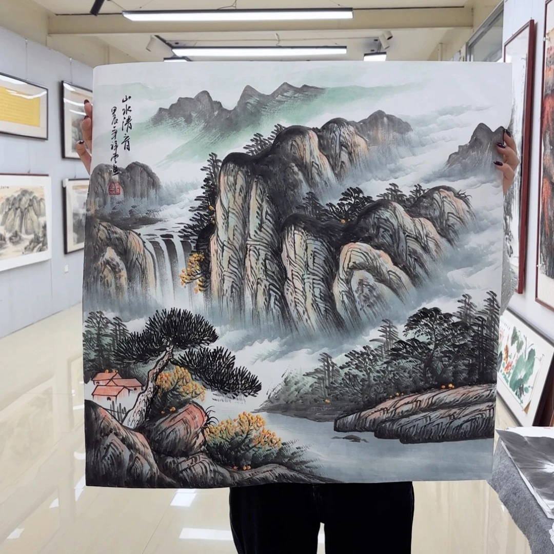 国画国画作品集一个