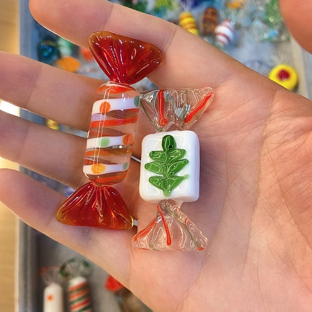 琉璃手工艺品我****山糖果