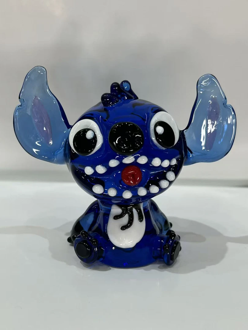 【敢敢烧琉璃专属】卡通史迪仔传手工定制治愈系琉璃摆件可爱