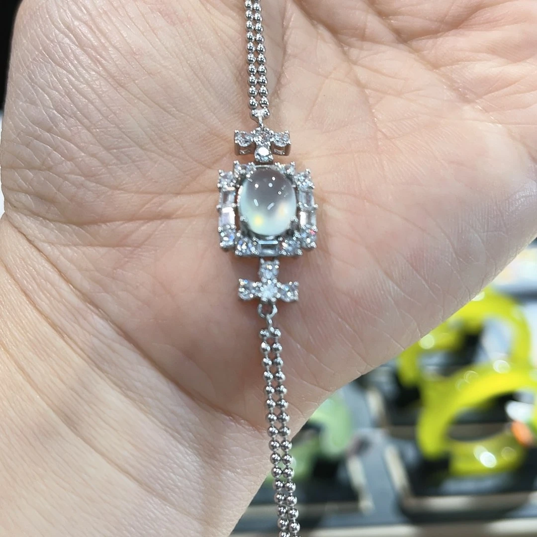 蛇纹石玉手链未镶嵌