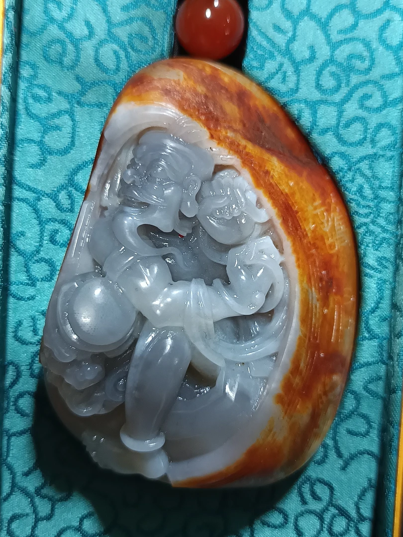 和田 金刚摆件 玉器