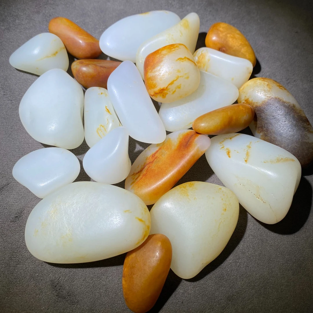 新疆天然奇石把玩石原石 直播选购