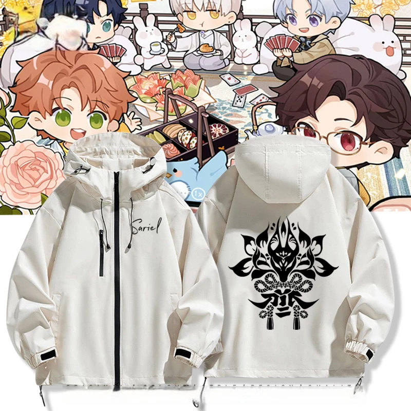 光与夜之恋游戏周边青少年秋冬季男女连帽夹克服冲锋防寒保暖上衣