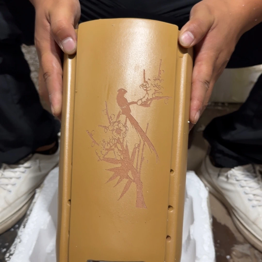 紫砂花盆口径16厘米