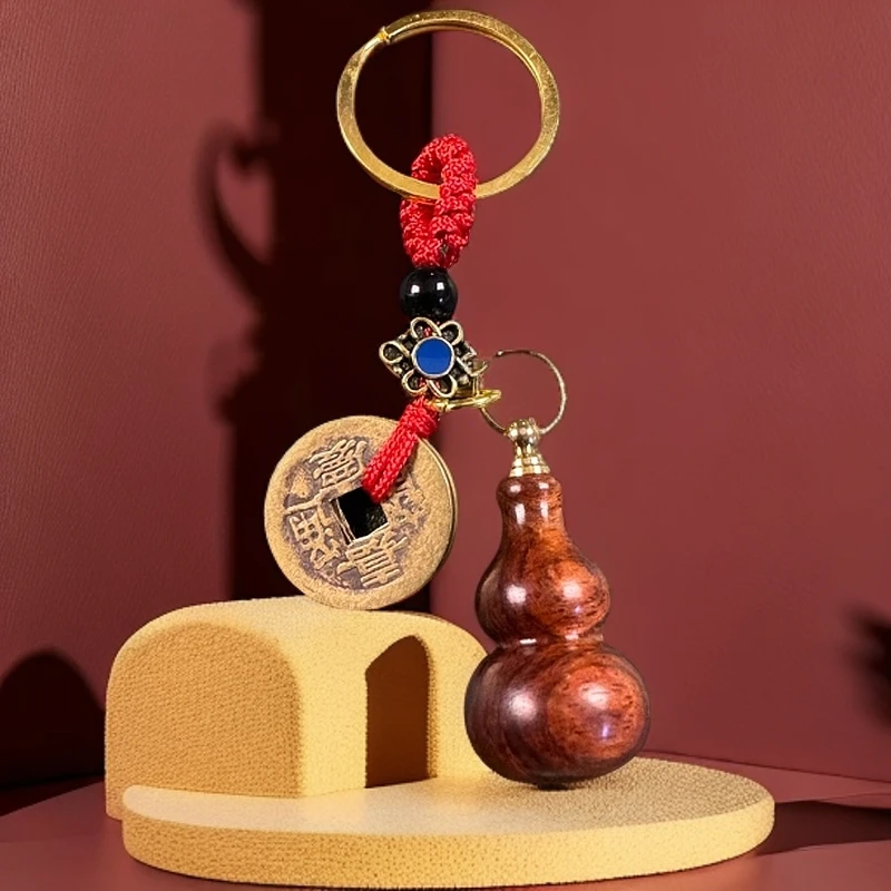 海南黄花梨葫芦挂件