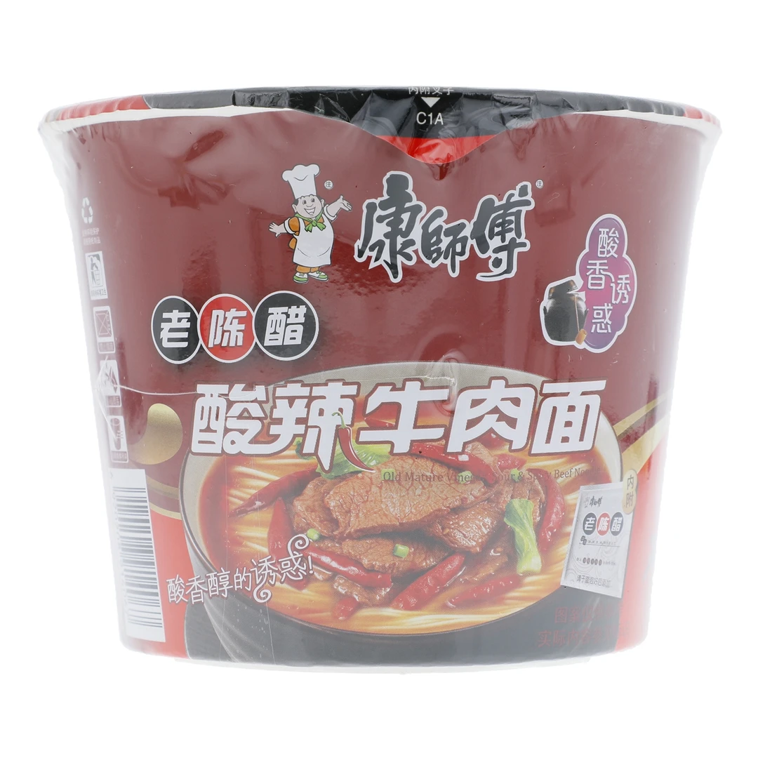 康师傅 酸辣牛肉面 125g