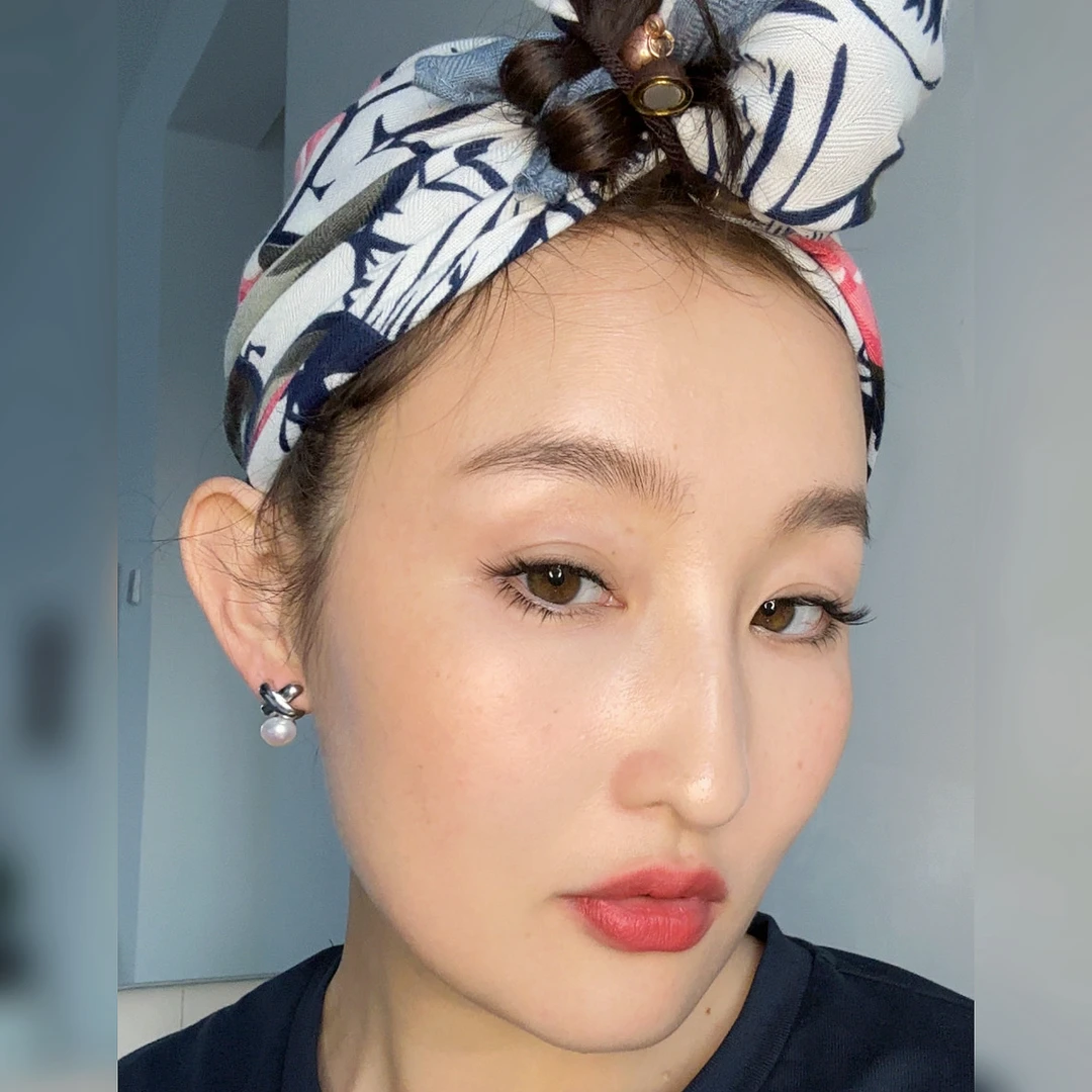 铁合金耳饰 扫布达 耳钉 简约大气百搭 不过敏不掉色