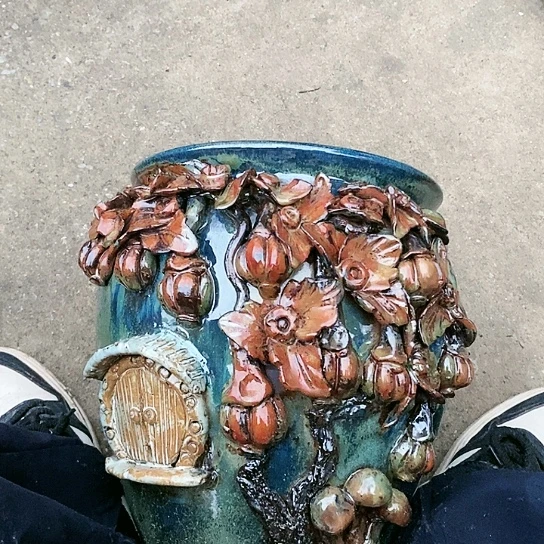 【闪购商品】紫砂花盆瑕疵25.30花盆