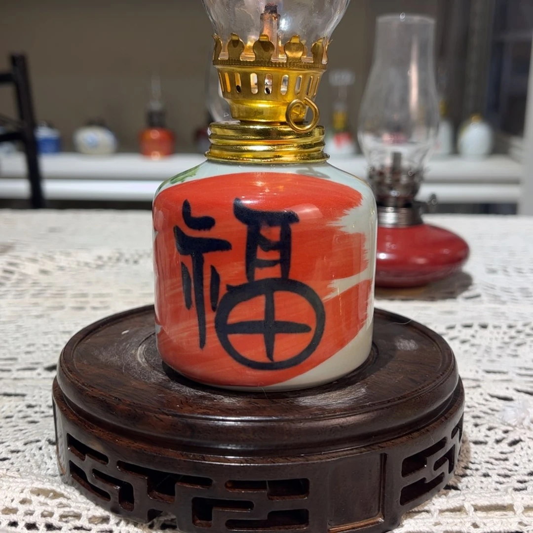 摆件景德镇陶瓷手工香薰灯