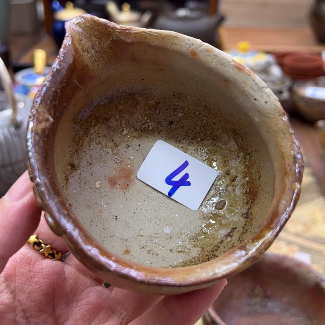 森笃夫备前烧公道杯