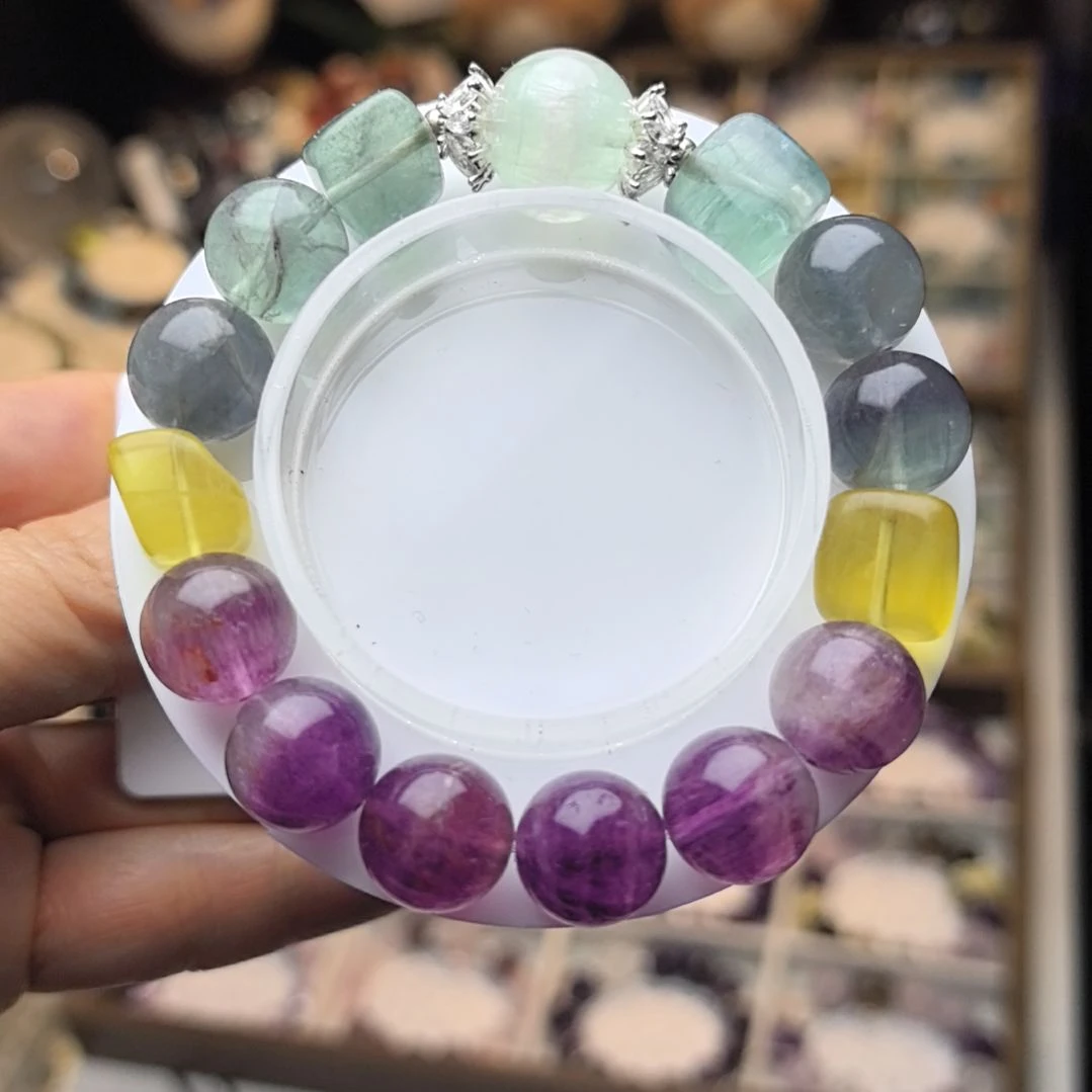 未镶嵌手串水晶Feeling|【彩虹天堂】天然水晶默认微瑕介意勿拍