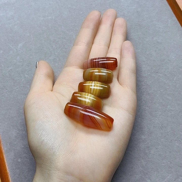 未镶嵌单珠玛瑙/玉髓路*