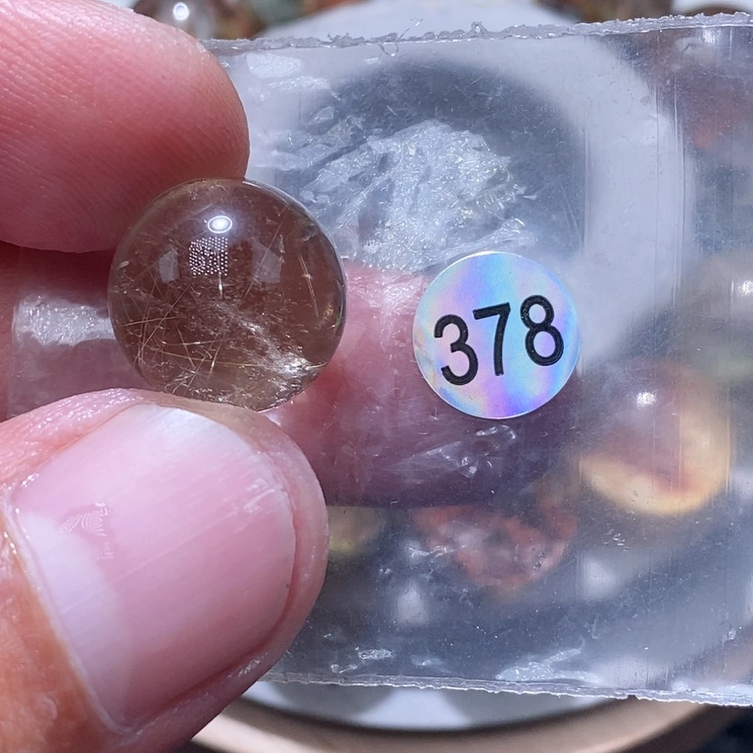 苏***托手链未镶嵌发晶天然水晶