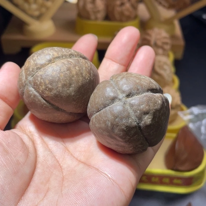 桃核吊坠四瓣金刚菩提99