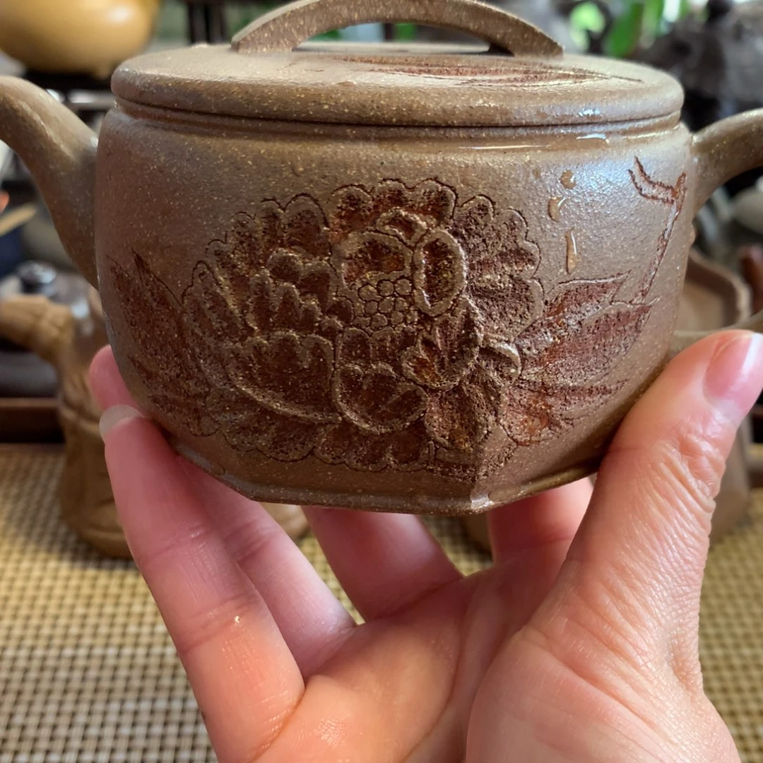 茶壶紫砂宜兴原矿老段泥260cc