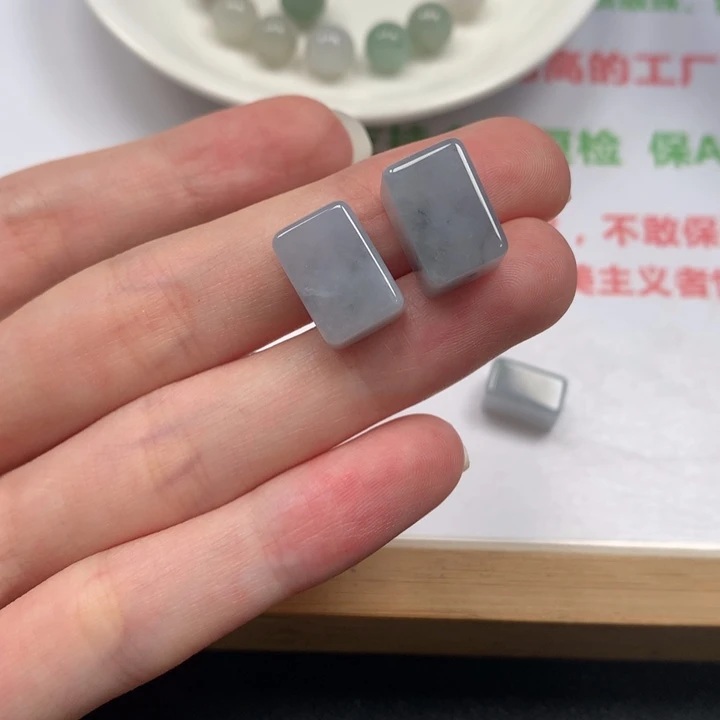 翡翠散珠翡翠桶珠乌鸡