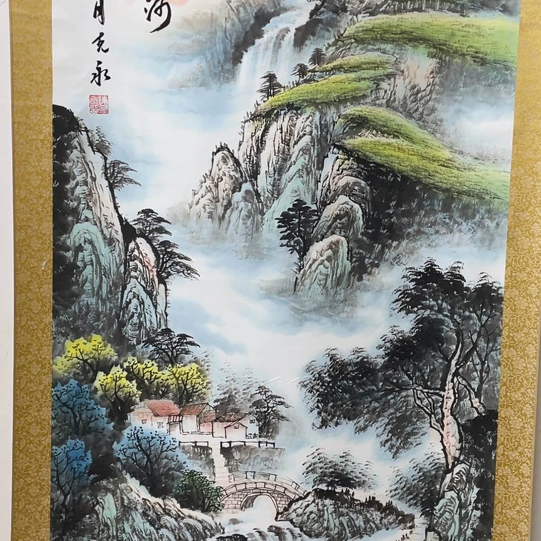 国画老师手笔手绘作品N