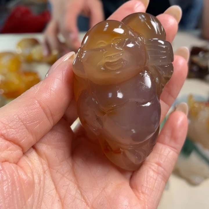 玛瑙/玉髓未镶嵌吊坠(不含链)