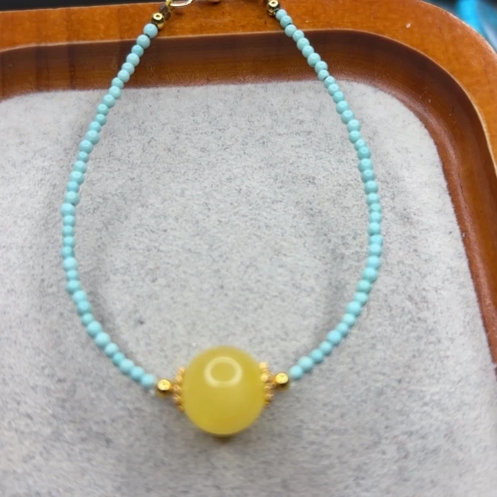 绿松石未镶嵌手链