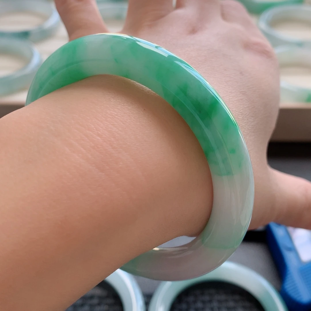 未镶嵌手镯翡翠7号-55