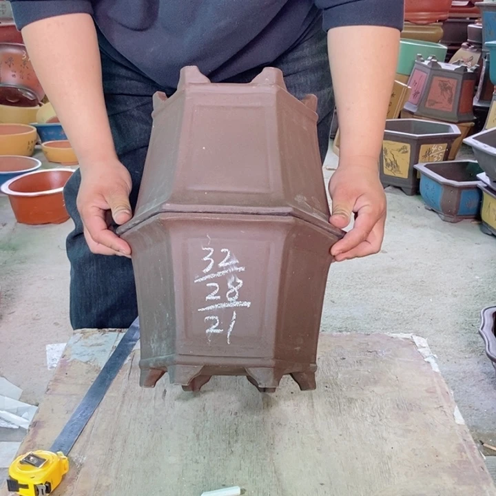 紫砂花盆紫砂紫砂