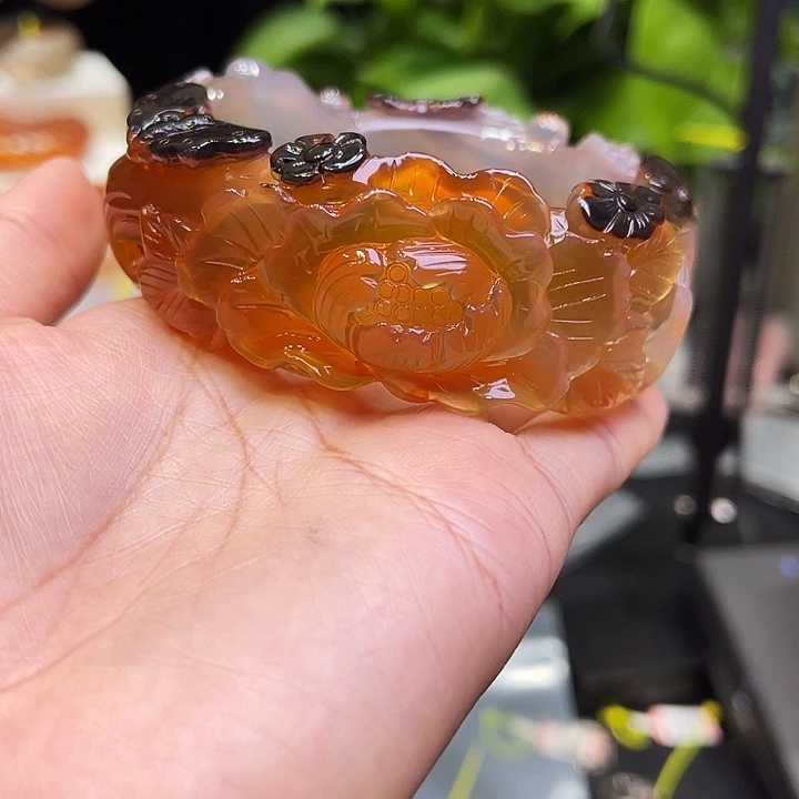 香***路玛瑙/玉髓手镯未镶嵌