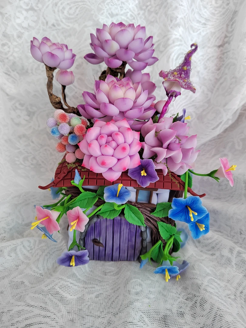 树脂黏土手工摆件挂件