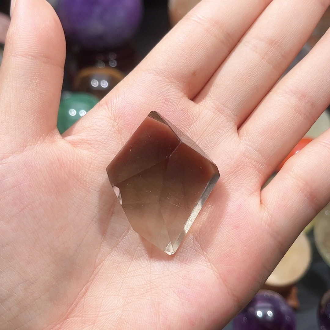 未镶嵌水晶珠宝半成品微瑕