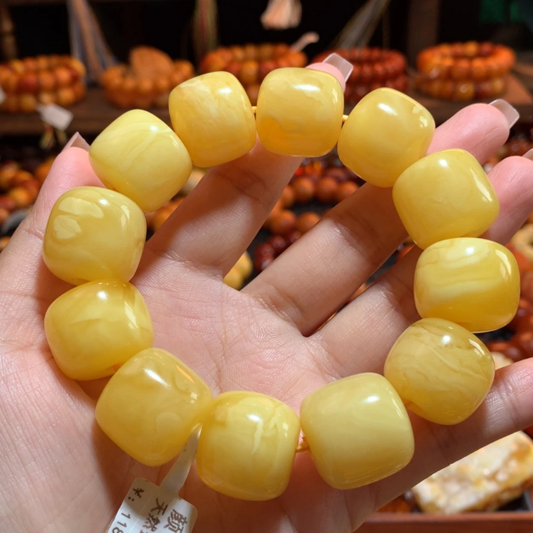 【闪购商品】手串蜜蜡未镶嵌蜜蜡手串