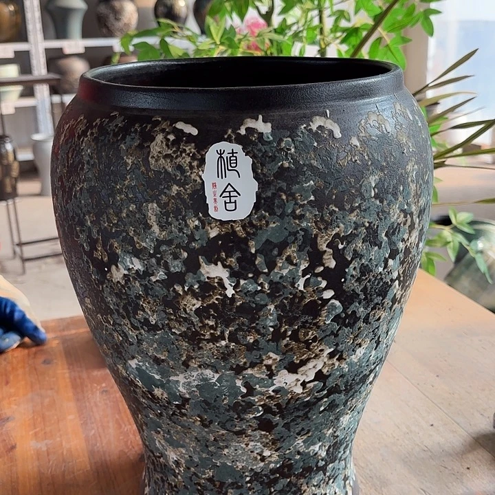 正品高42口25花盆
