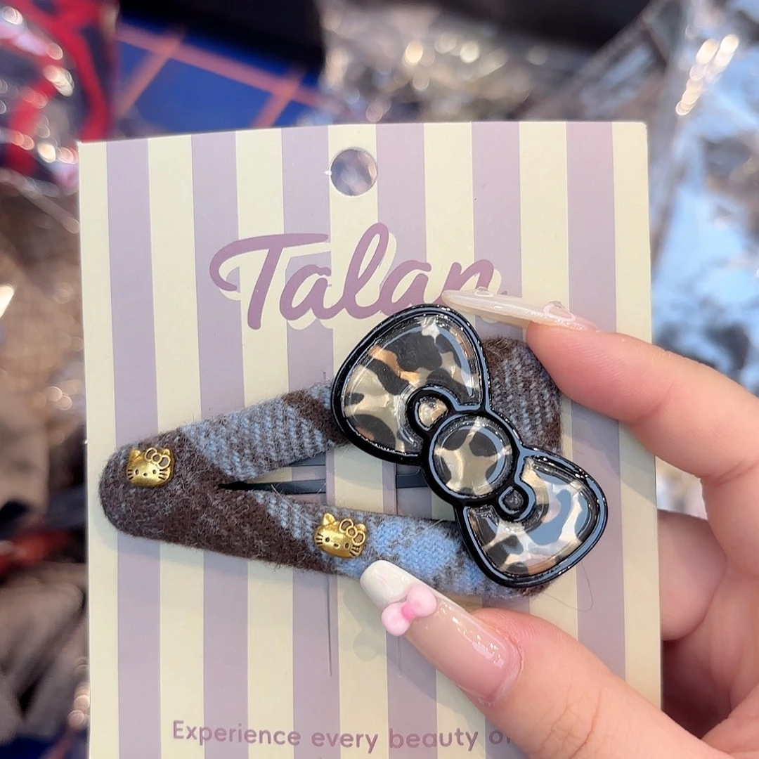 皮质铁合金发饰发夹