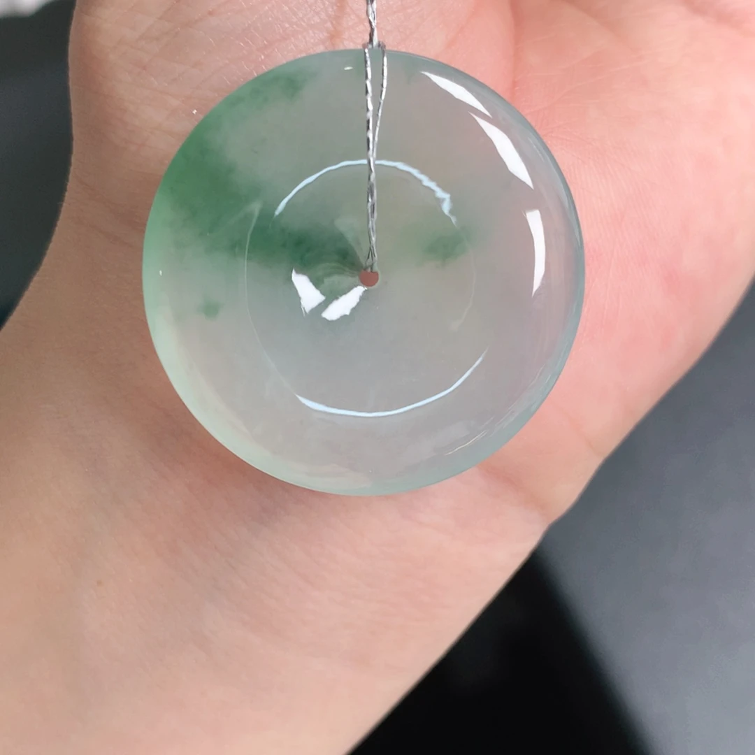 颈饰未镶嵌翡翠天然翡翠