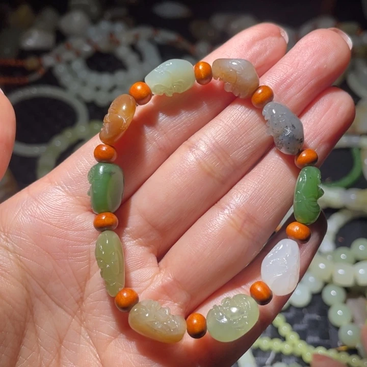 手链未镶嵌和田玉