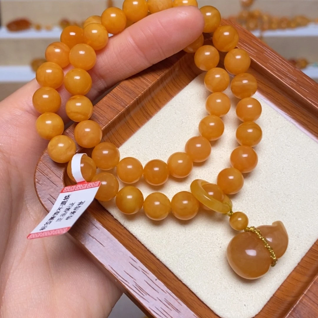 【闪购商品】未镶嵌蜜蜡手链手串