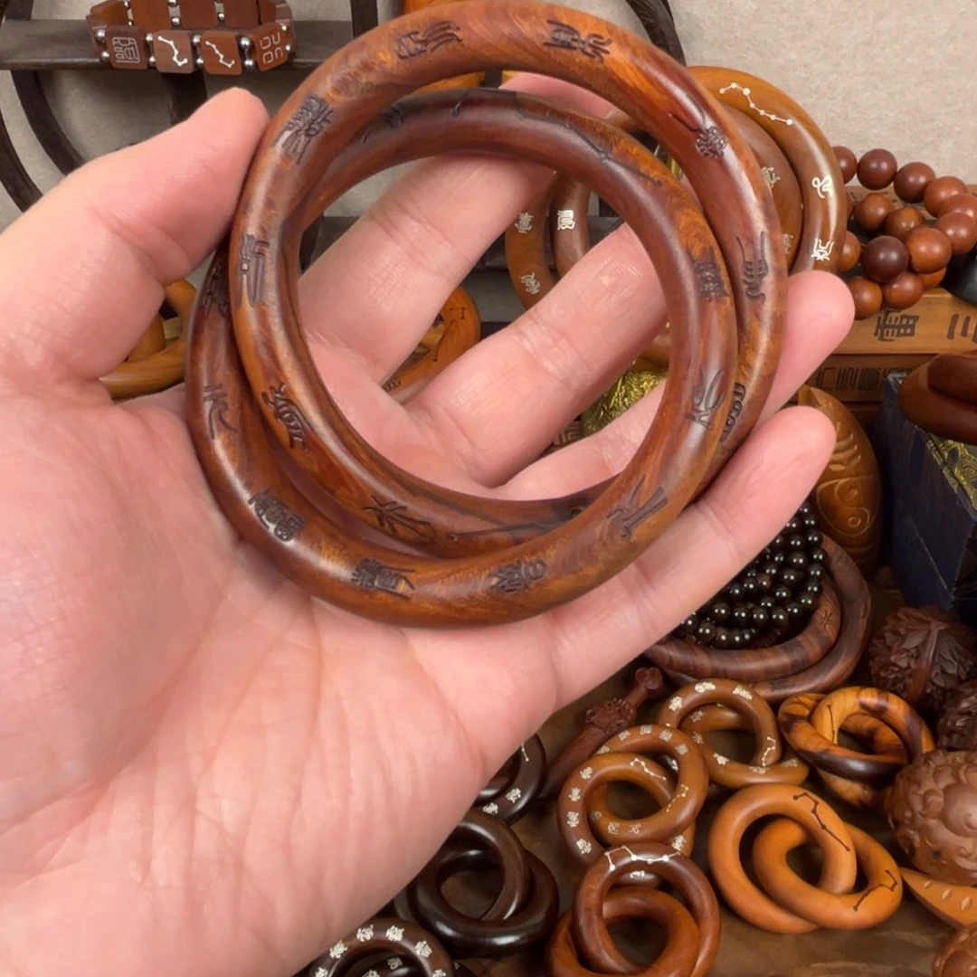 枣木枣木老料乾坤圈十字70