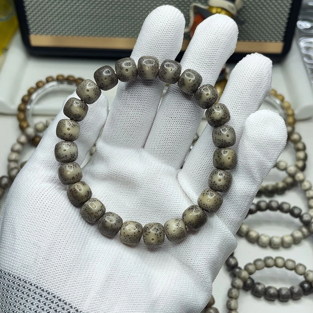 手串星月菩提10mm 灰冰针尖星