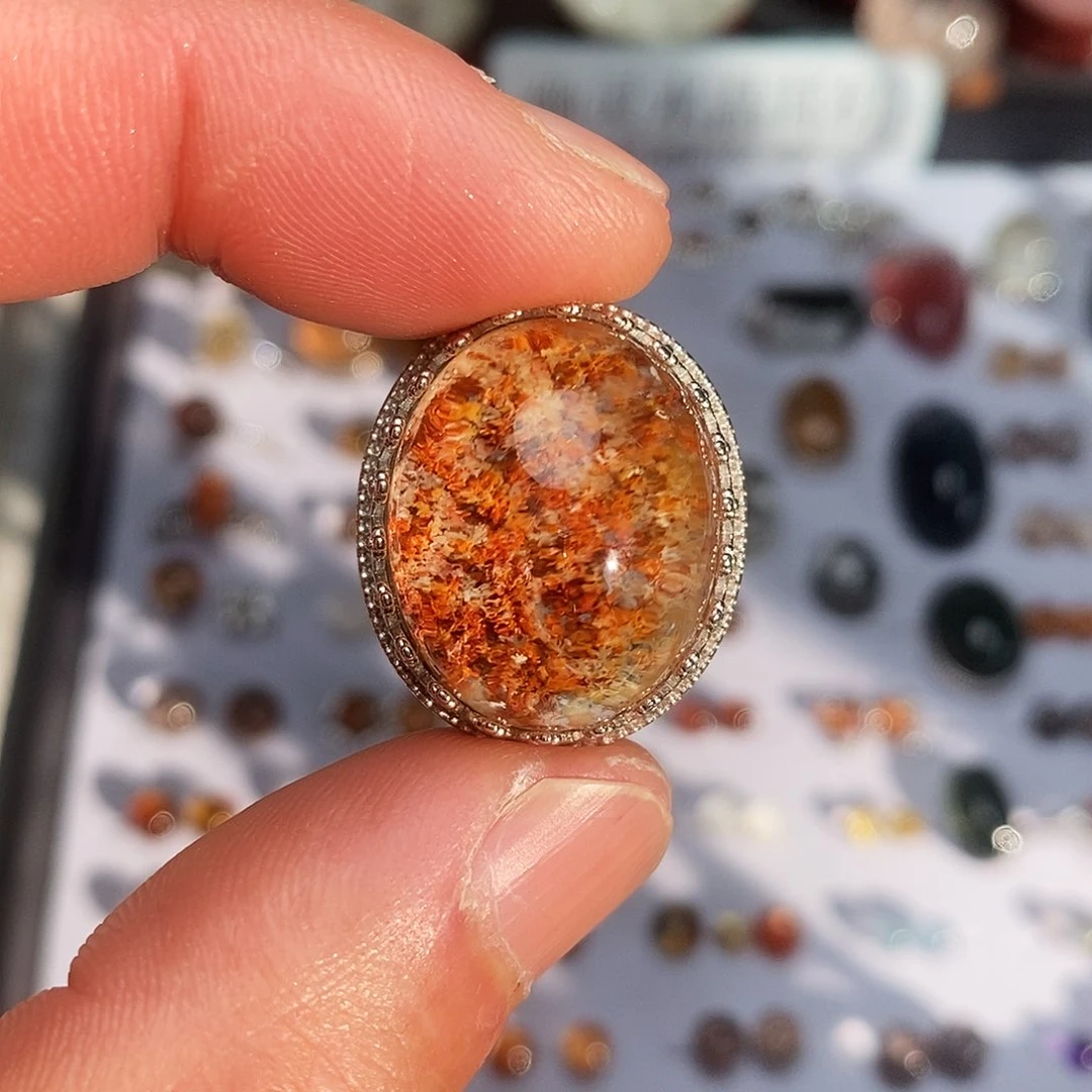 水晶魔盒银S925镶嵌幽灵水晶魔盒大个头