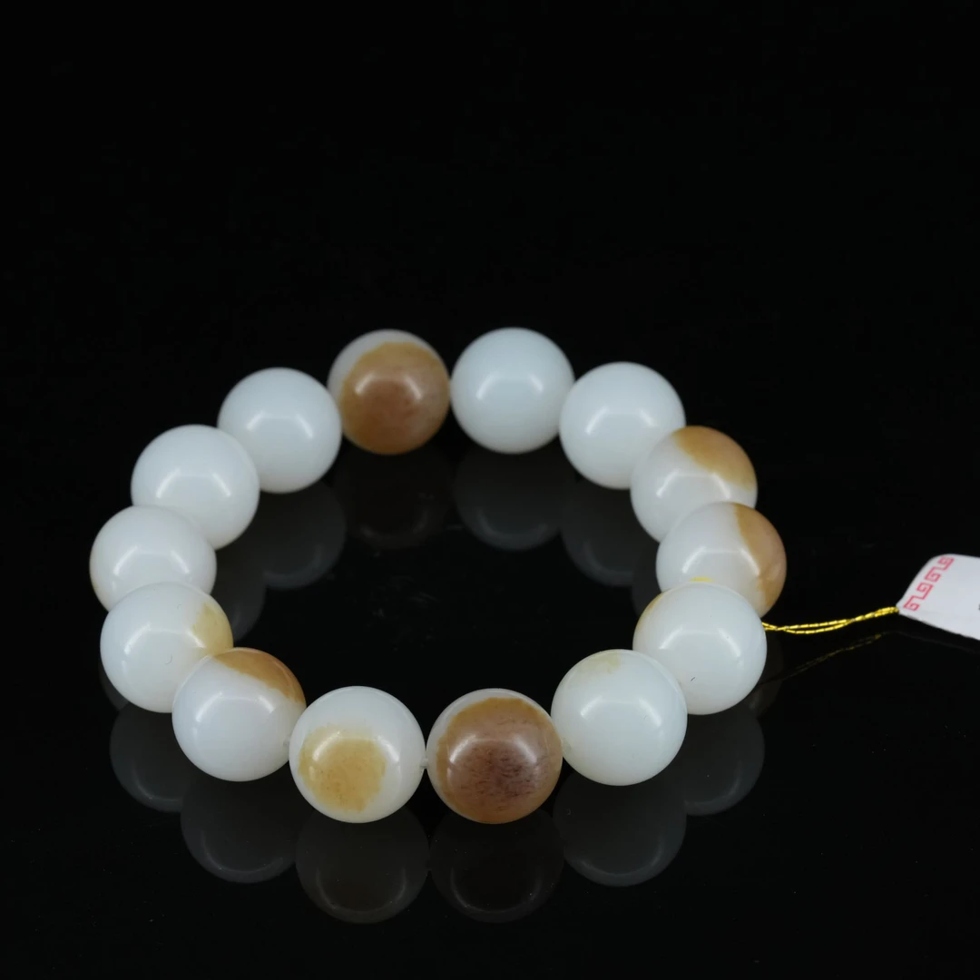 YH0234和田玉手串16mm