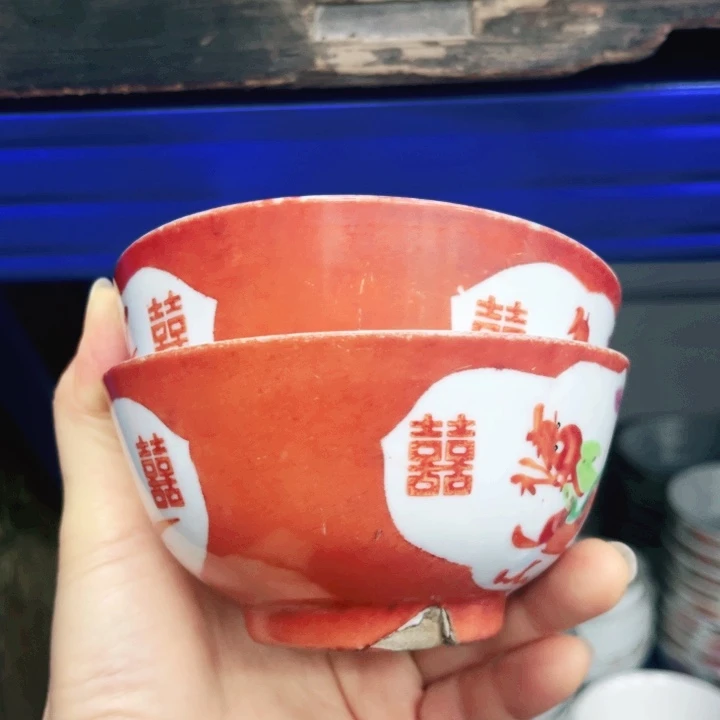 家用日常精美陶瓷一对