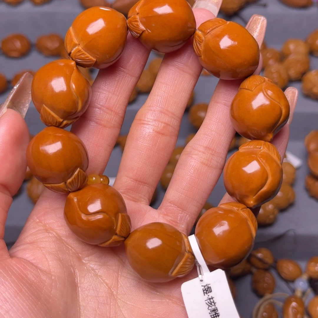 橄榄核吊坠2.0健康长寿桃子