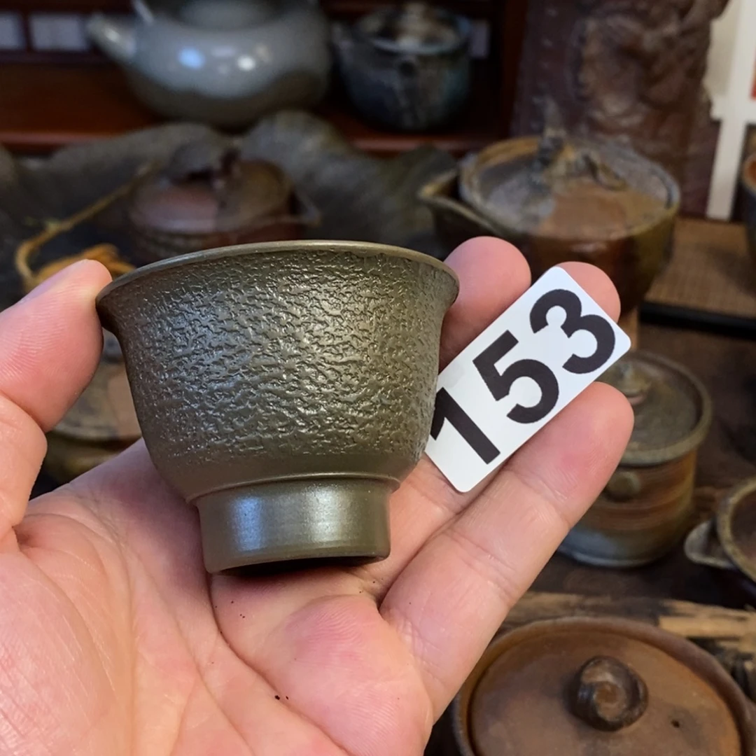 备前烧柴烧茶具青备前