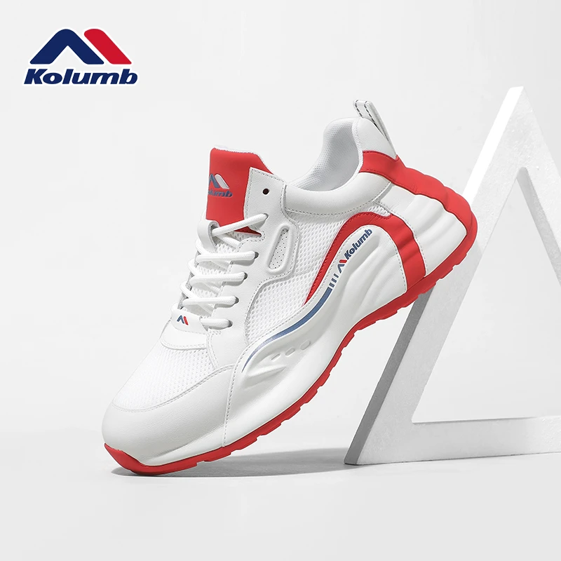 kolumb/哥仑步男鞋夏天透气休闲鞋男士潮鞋男款小白鞋品牌运动鞋