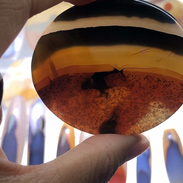 查罗石未镶嵌珠宝半成品163