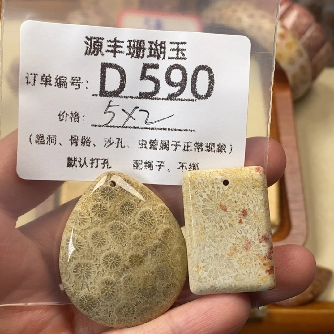 岸***芷硅化玉未镶嵌颈饰
