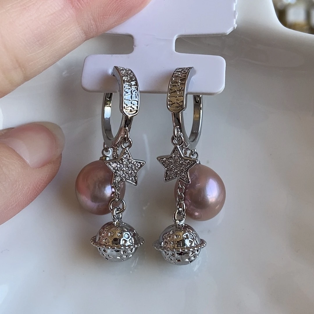 颈饰淡水珍珠合金特价耳饰4702