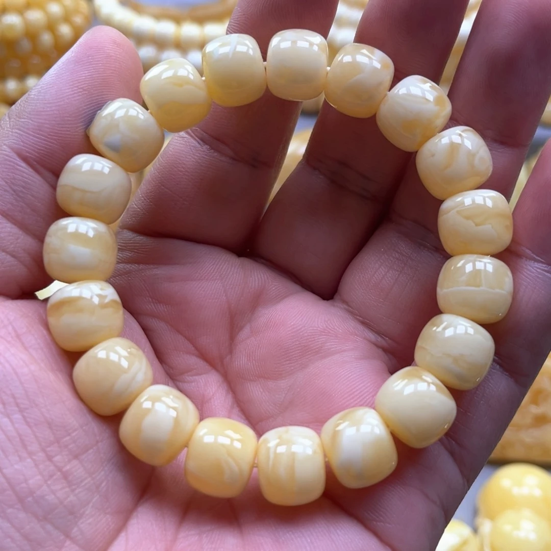 琥珀手链未镶嵌手串