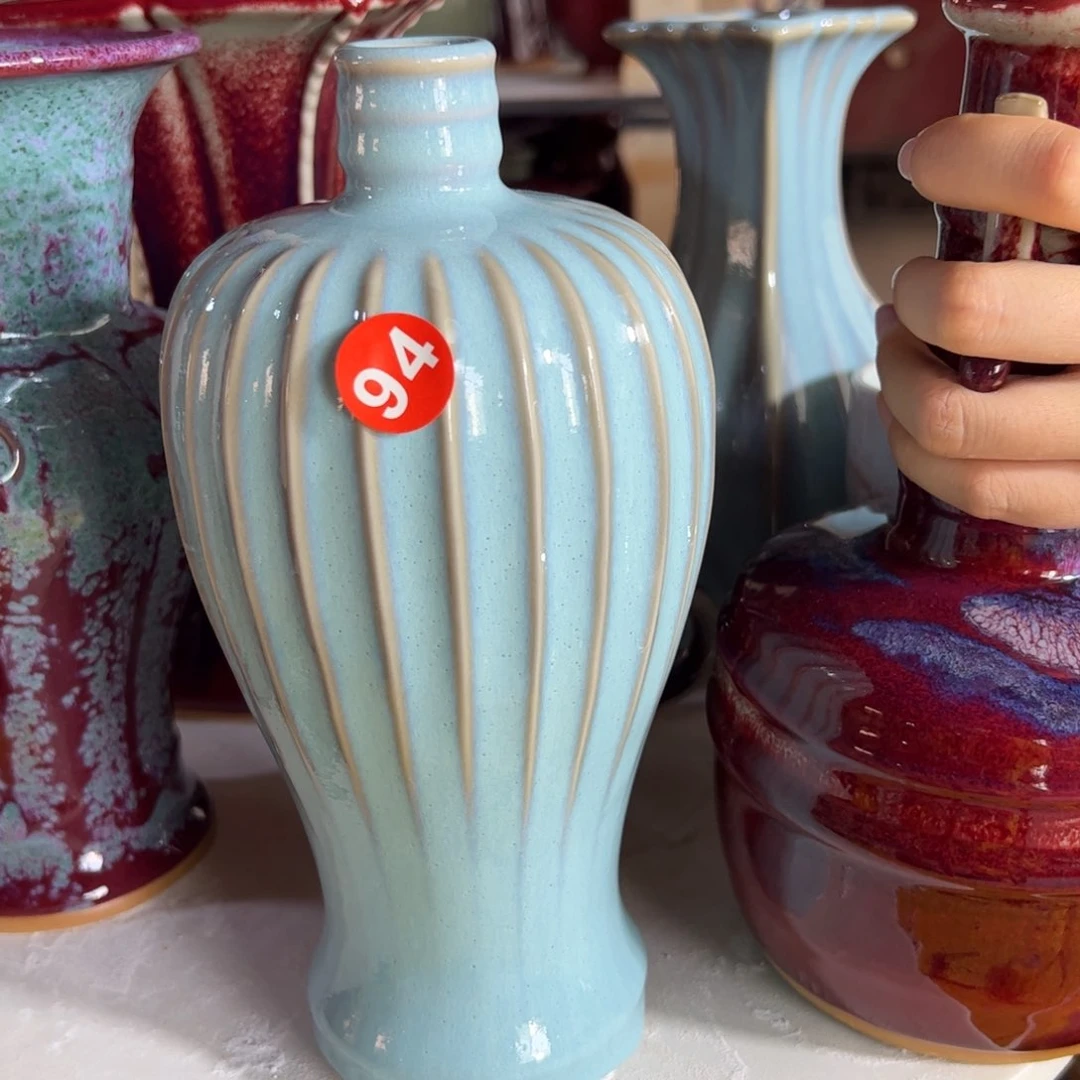 摆件郑家钧窑摆件微