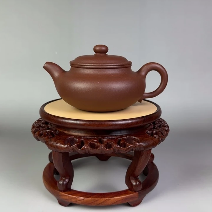 茶壶底槽青仿古壶350 cc左右